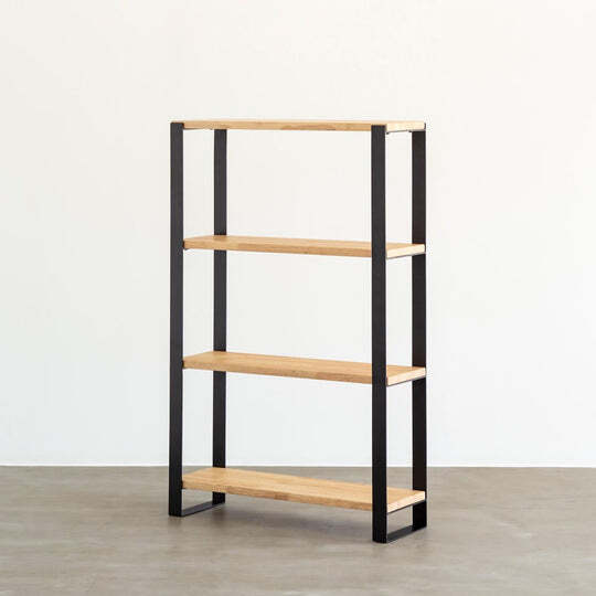 シェルフ.ラバーウッド×ナチュラル